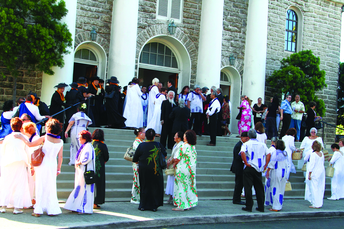 Historic Kawaiahao Church in Honolulu representing Hawaii's deep Christian heritage